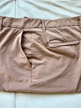 PRIMO Tailored Trousers in Brown Size 34